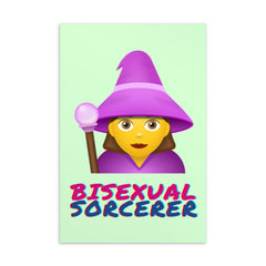 Bisexual Sorcerer Postcard