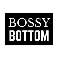 Bossy Bottom Postcard
