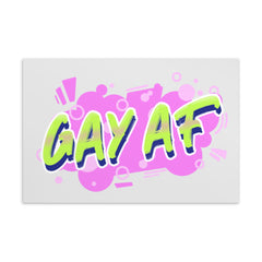Gay Af Postcard