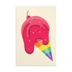 Gay Icecream Postcard