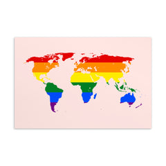 Gay Map Postcard
