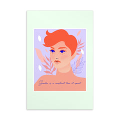 Gender Is A Construct Tear It Apart Postcard