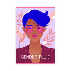 Gender-fluid Postcard
