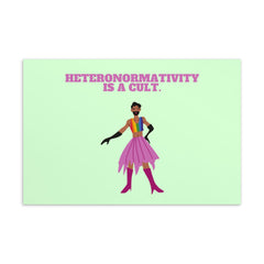 Heteronormativity Is A Cult Postcard
