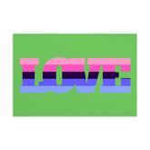 Omnisexual Love Postcard