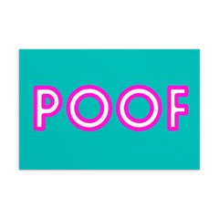 Poof Postcard