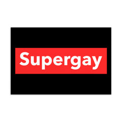 Supergay Postcard