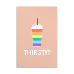 Thirsty? Postcard