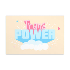 Trans Power Postcard