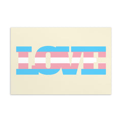 Transgender Love Postcard