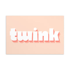 Twink Postcard