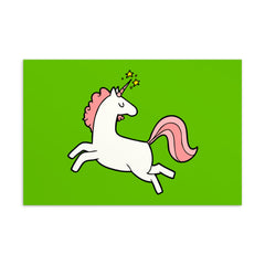 Unicorn Postcard