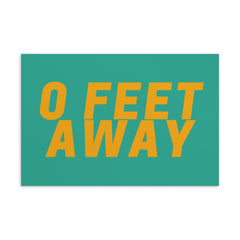 Zero Feet Away Grindr Postcard