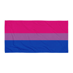 Bisexual Pride Flag Towel