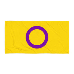 Intersex Pride Flag Towel