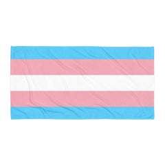 Transgender Pride Flag Towel