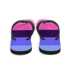 Omnisexual Pride Flip-Flops