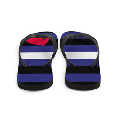 Leather Pride Flip-Flops