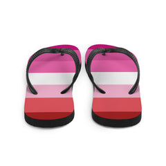 Lesbian Pride Flip-Flops