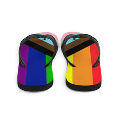 LGBT Pride Progress Flip-Flops