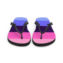 Omnisexual Pride Flip-Flops
