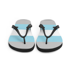 Demiboy Pride Flip-Flops