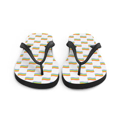 Gay Pride Flip-Flops