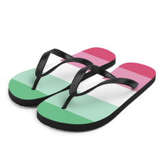 Abrosexual Pride Flip-Flops