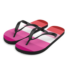 Lesbian Pride Flip-Flops