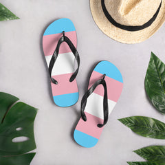 Transgender Pride Flip-Flops