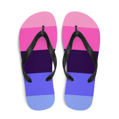 Omnisexual Pride Flip-Flops