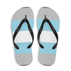 Demiboy Pride Flip-Flops