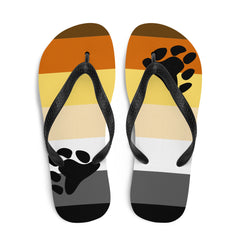 Gay Bear Pride Flip-Flops