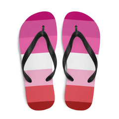 Lesbian Pride Flip-Flops