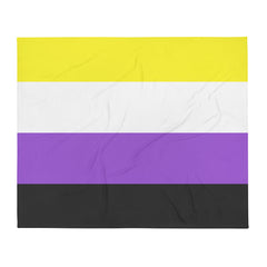 Non-Binary Throw Blanket