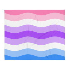 Alternative Genderfluid Throw Blanket