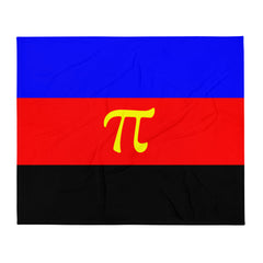 Polyamory Flag Throw Blanket