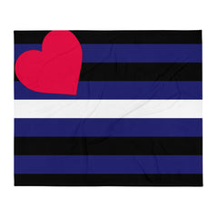 Leather Pride Throw Blanket
