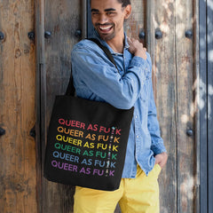 Queer As Fu#k Eco Tote Bag