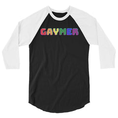 Gaymer 3/4 Sleeve Raglan Shirt