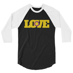 Intersex Love 3/4 Sleeve Raglan Shirt