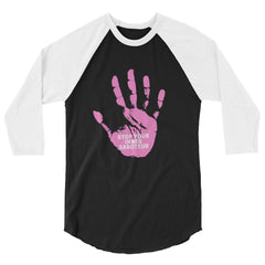 Stop Your Inner Saboteur 3/4 Sleeve Raglan Shirt