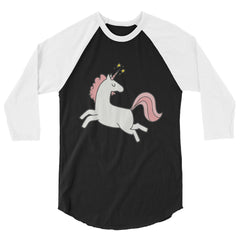 Unicorn 3/4 Sleeve Raglan Shirt
