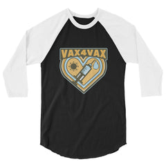 Vax 4 Vax 3/4 Sleeve Raglan Shirt