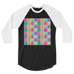 Vibrator Pop Art 3/4 Sleeve Raglan Shirt
