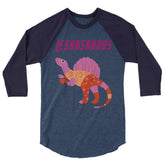 Lesbosaurus 3/4 Sleeve Raglan Shirt