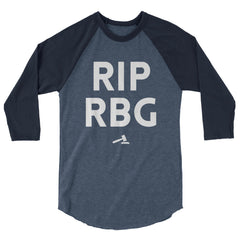 RIP RBG 3/4 Sleeve Raglan Shirt