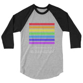 Acceptance Has No Boundaries 3/4 Sleeve Raglan Shirt
