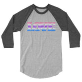 Alternative Genderfluid Love 3/4 Sleeve Raglan Shirt