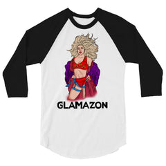 Glamazon 3/4 Sleeve Raglan Shirt